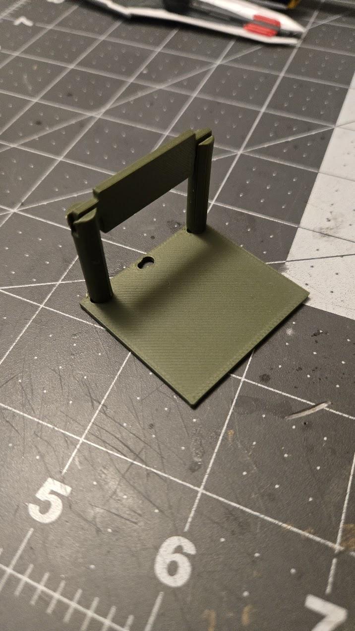 Sliding rack connector prototype