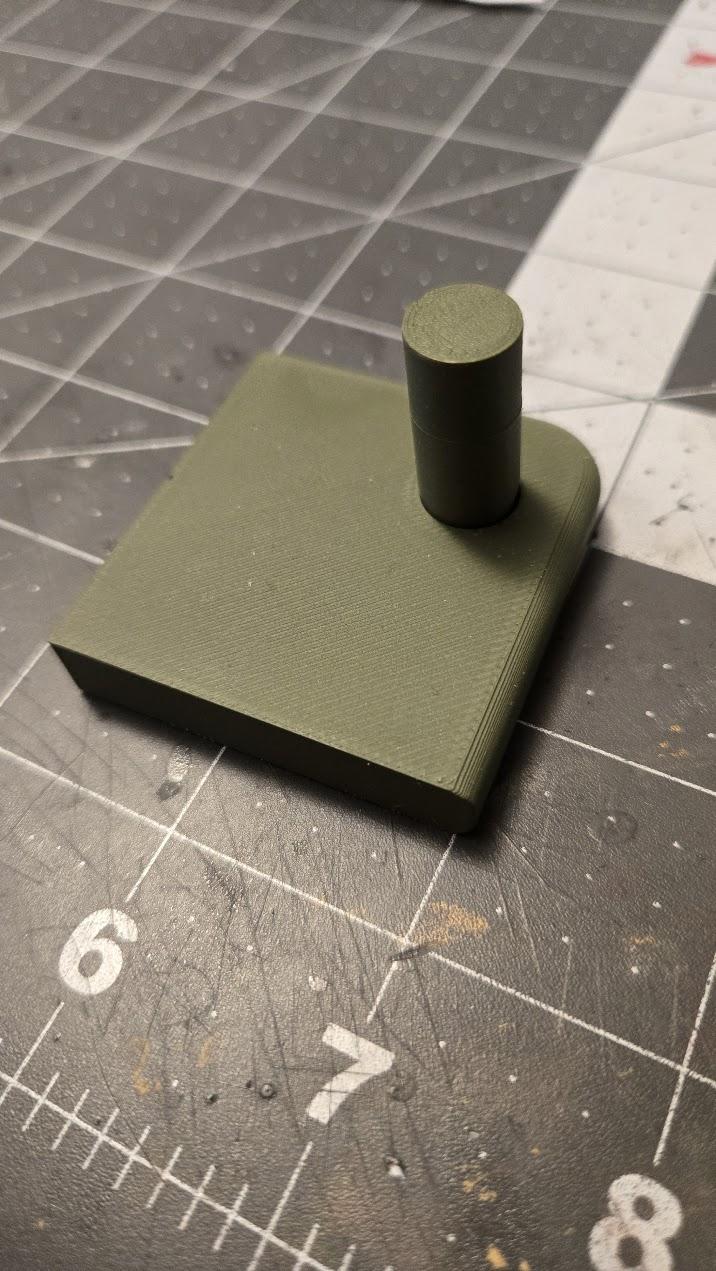 Angled base connector prototype