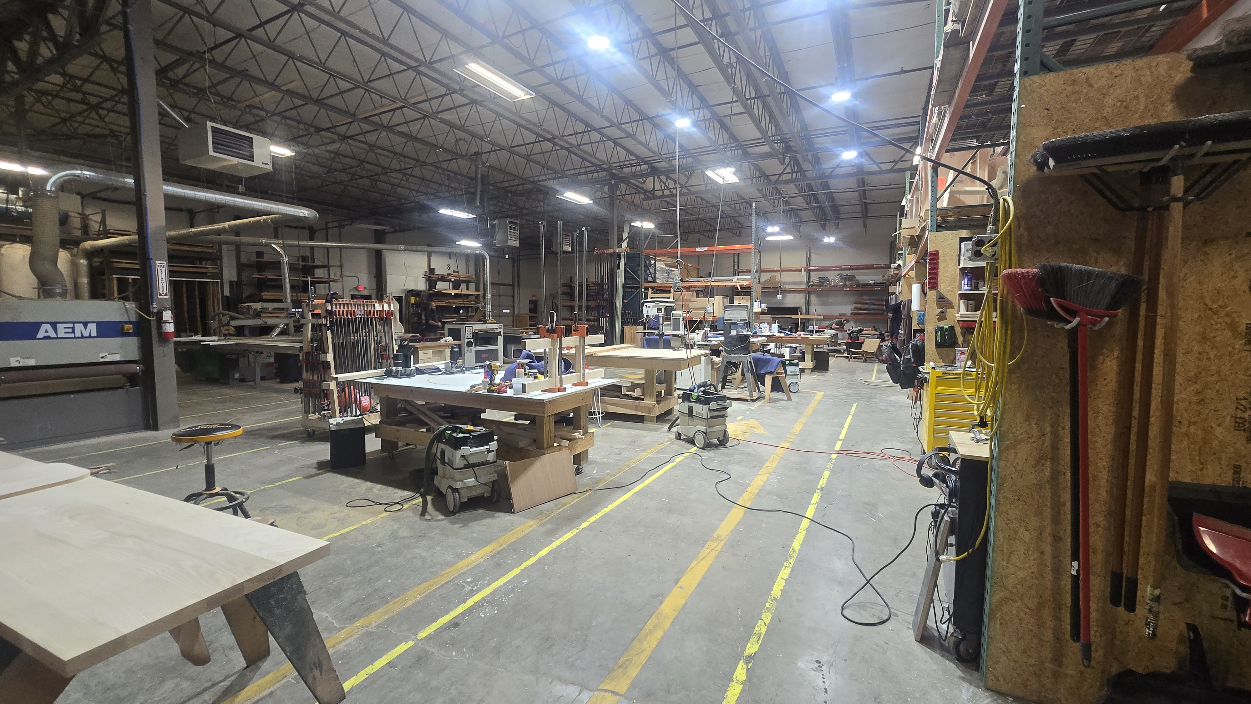 A Carpenter's Son Design Co. — shop floor, Columbus OH