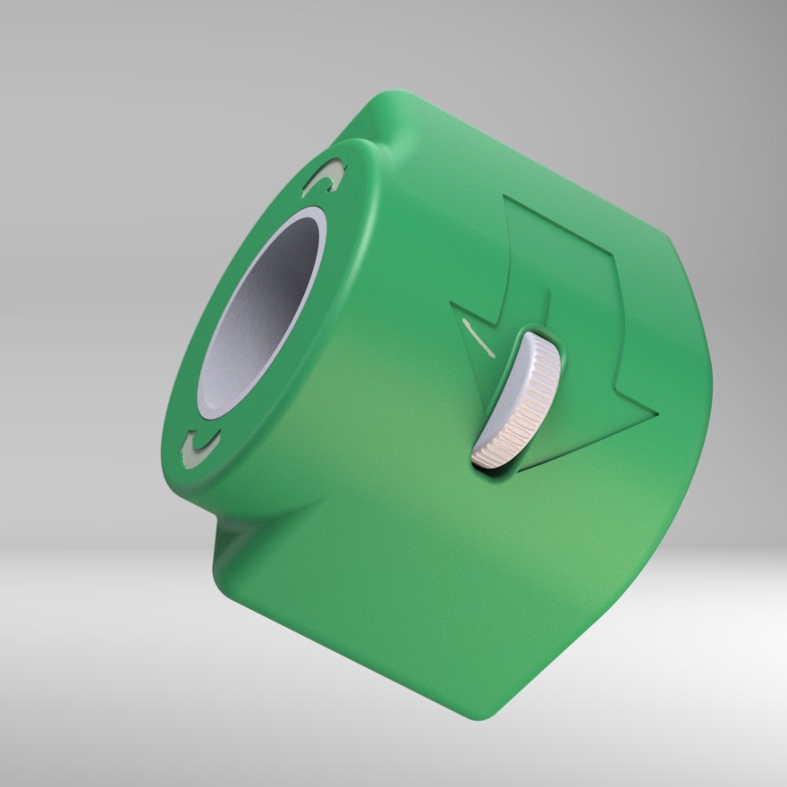 MEDucation MRI — green colorway render, spinner tab visible